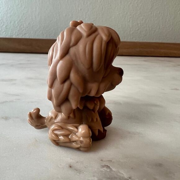 Littlest Pet Shop #678 Brown Sheepdog Blue Flower G2 Toy Figure 2007 - Picture 4 of 5